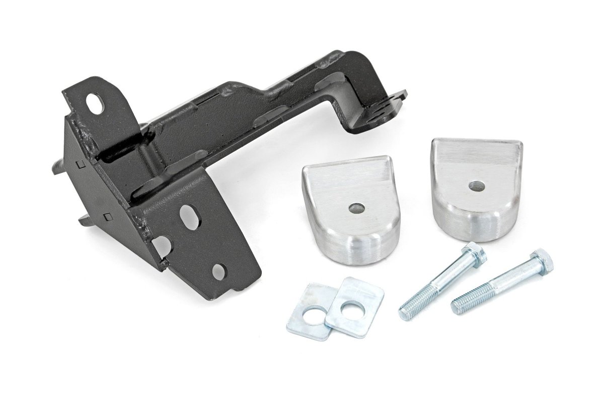 Ford F-250 Super Duty Suspension Lift Kit - Front - Rough Country - 2 Inch Leveling Kit | Track Bar Bracket - '17-'23